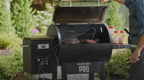 Backyard Pro PL2040 40 Wood-Fire Pellet Grill and Smoker